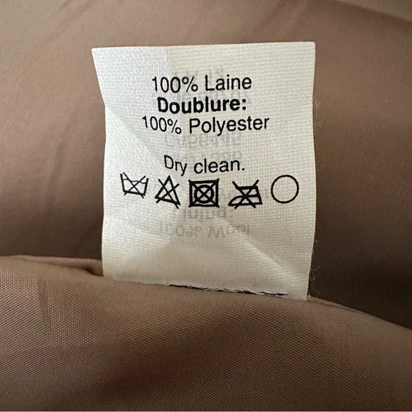 J. Crew Women’s Tan Double Serge Wool No. 2 Pencil Skirt Size 4 - Picture 9 of 13